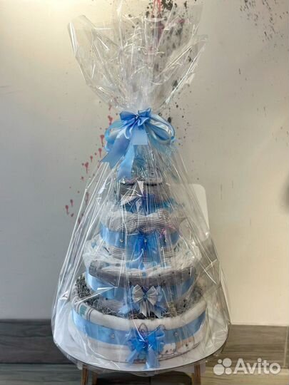 Торт из памперсов