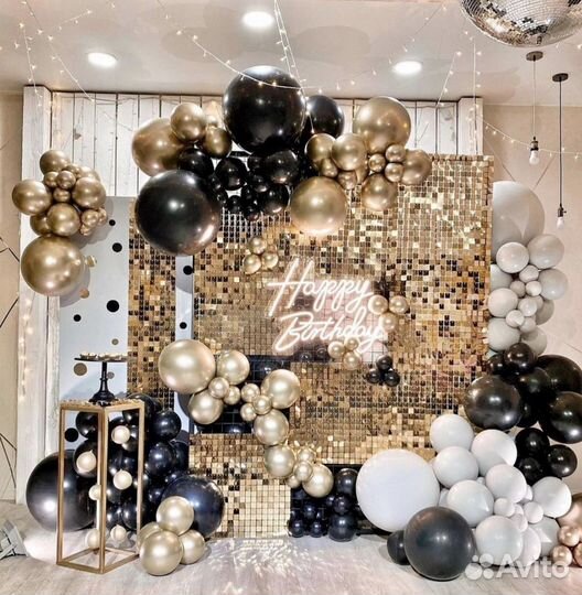 Фотозона пайетки