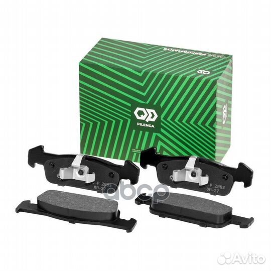 Колодки тормозные дисковые перед, прав, лев