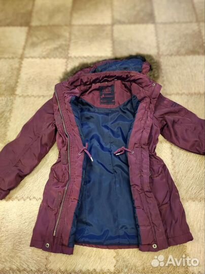 Куртка утепленная рост 128+