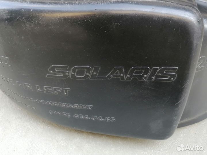 Локер задний левый для Hyundai Solaris 2010-2017