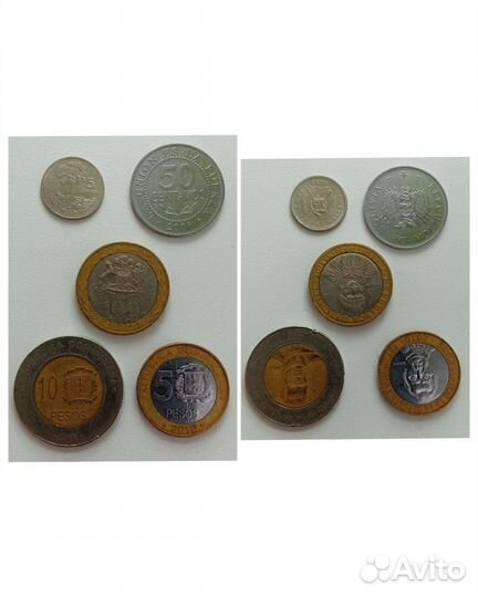 Монеты Латинской Америки