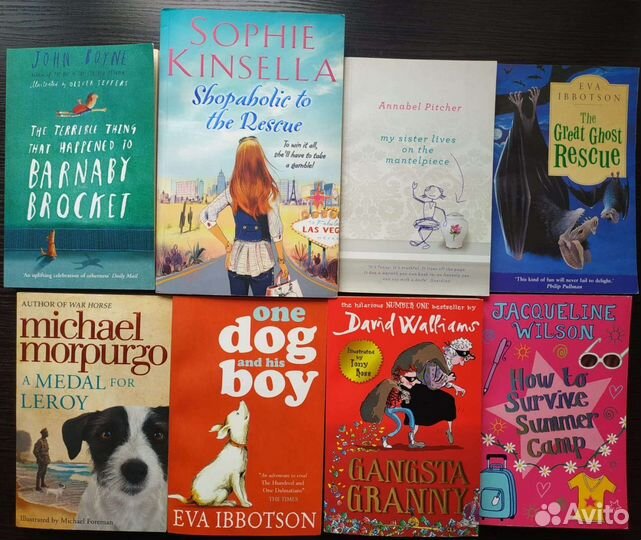 Художественные книги на английском языке