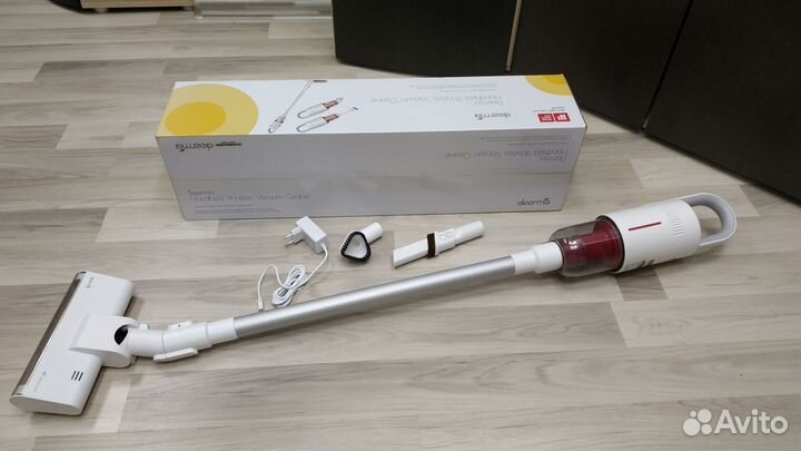 Безпроводной мощный пылесос Xiaomi VC20 plus белый