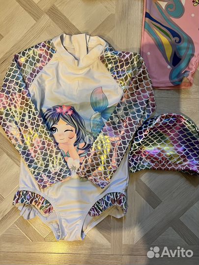 Купальник для девочки новый 130