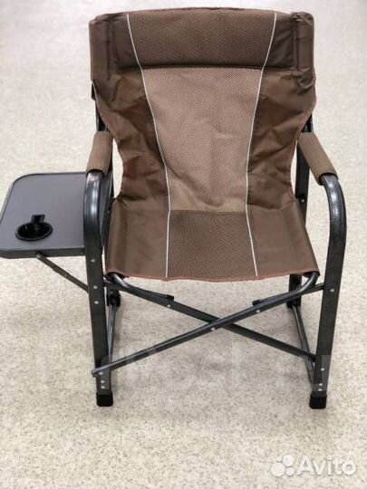 Кресло складное со столиком коричневое -2шт