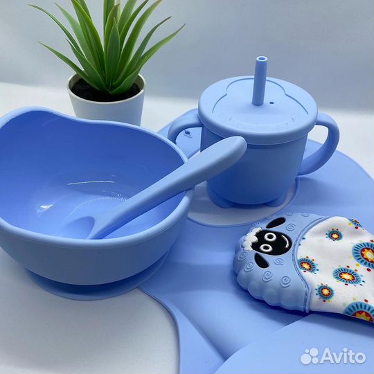 Силиконовая посуда для детей