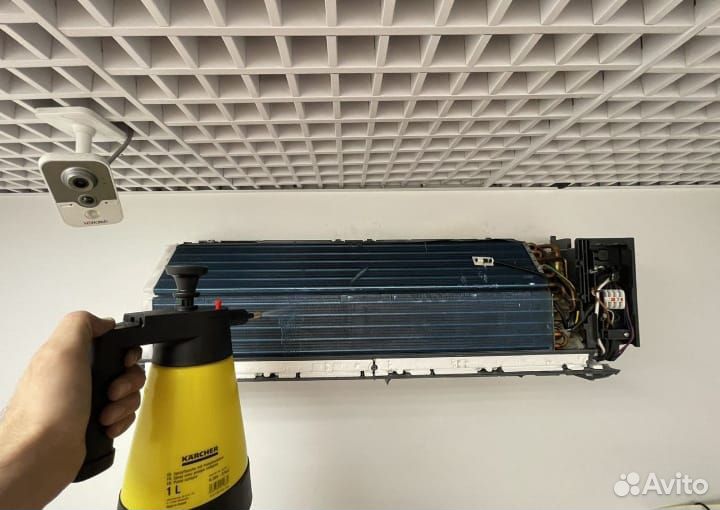 Чистка Сплит систем. Ремонт сплит систем