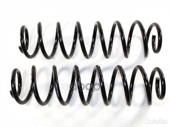 Комплект пружин 2шт задние volkswagen polo RUS
