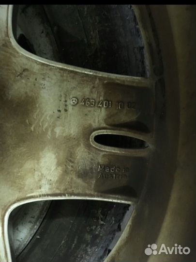 Литые диски Mercedes r18