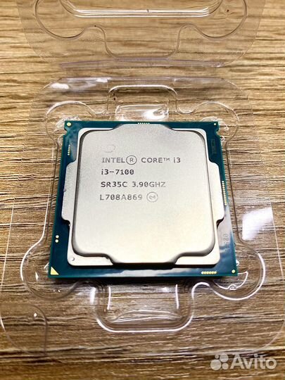 Intel core i3 7100 процессор