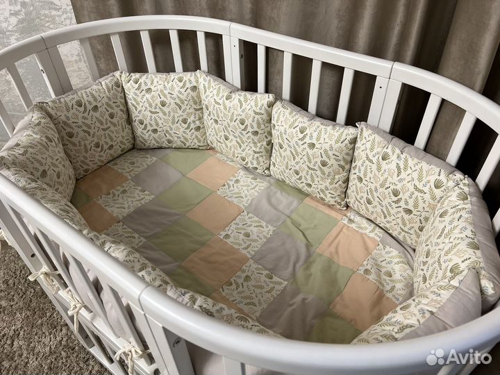 Бортики в кроватку