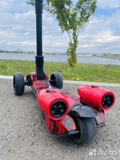 Самокаты с дымом + огни