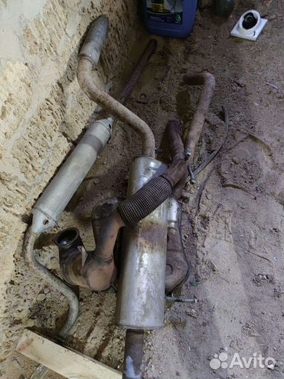 Выхлопная система skoda octavia a7 1.8 tsi