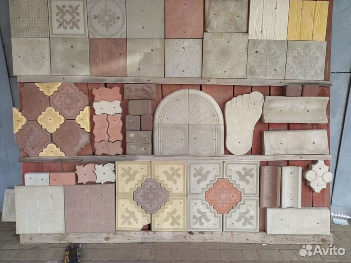 Тротуарная плитка и бордюры