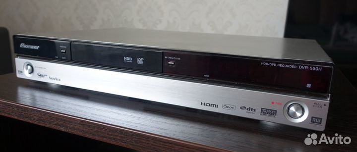 DVD рекордер Pioneer DVR-550H-S