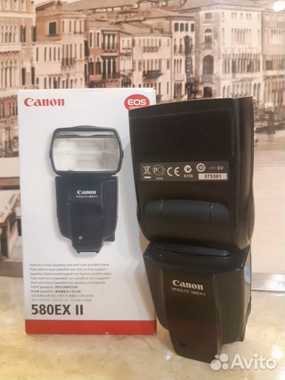 Фотовспышка Canon Speedlite 580EX II