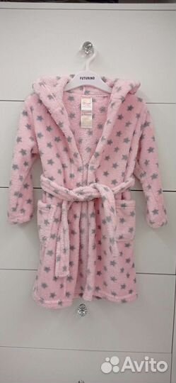 Детский махровый халат, р. 98-104