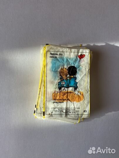 Вкладыши love is