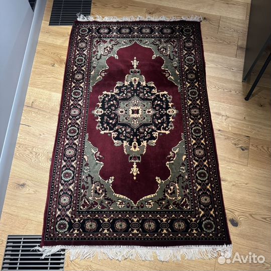 Советский винтажный ковер, 95x165 см