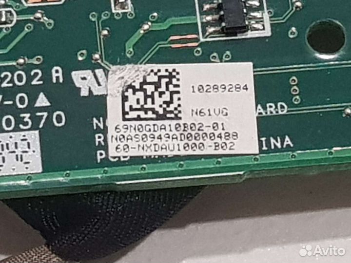 Плата USB, audio для ноутбука Asus N61V