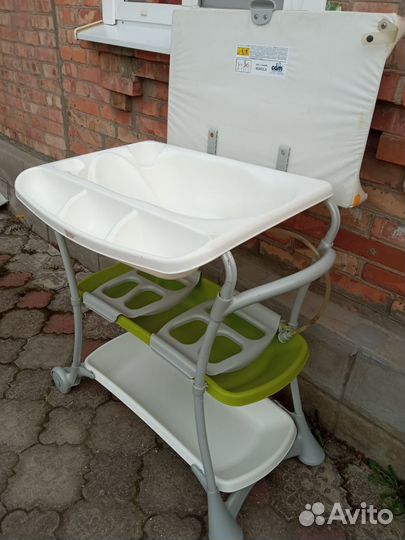 Пеленальный столик с ванночкой cam