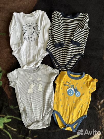 Детские вещи пакетом 62-86