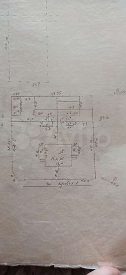 Дом 65 м² на участке 9 сот.