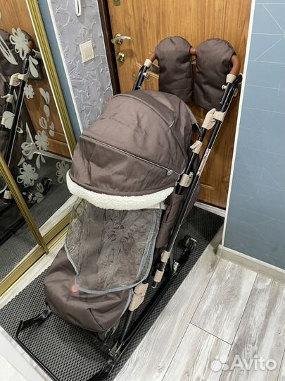 Санки коляска nika kids