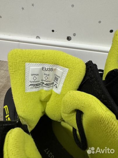 Лыжные ботинки fischer xj sprint