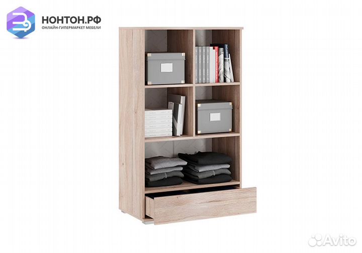 Стеллаж Лайк 17.01 дуб мария / графит