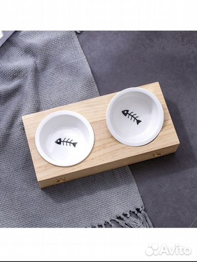 Миски на подставке для животных, кошек, собак