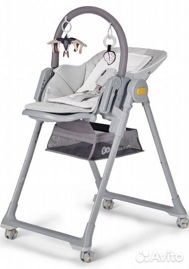 Стульчик-шезлонг для кормления kinderkraft