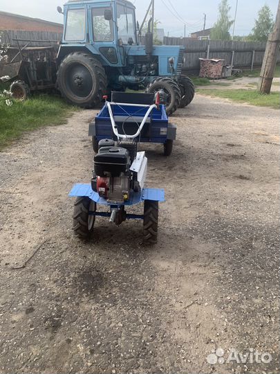 Мотоблок нева мб 23 с тележкой