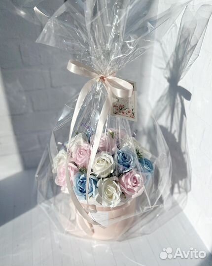 Цветы из мыла