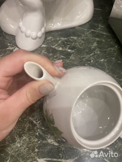 Чайник заварочный фарфоровый СССР