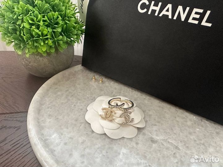 Серьги Chanel оригинал