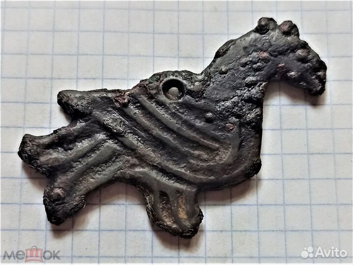 Амулет оберег привеска домонгол талисман Птица 2