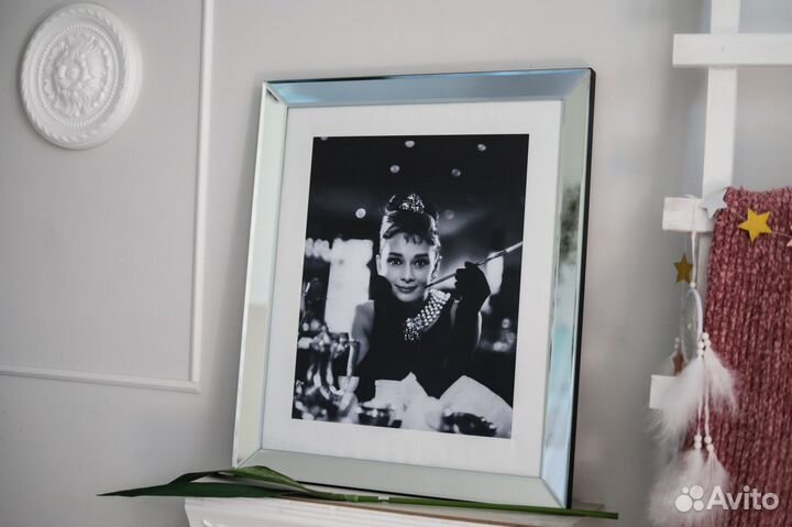 Зеркальная рамка для постеров, картин и фото