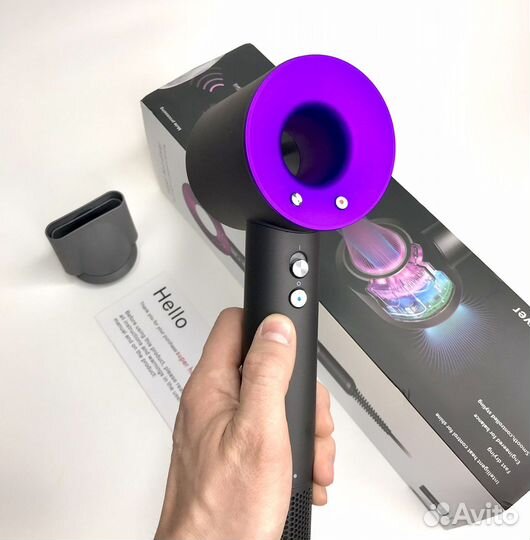 Фен Dyson фиолетовый