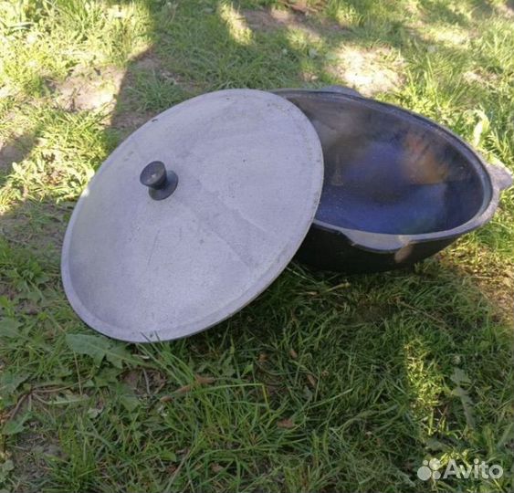 Казан чугунный узбекский