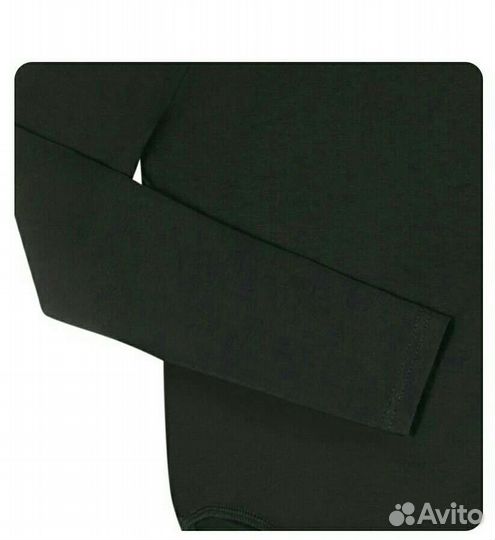 Купальник гимнастический черный р. 140-146