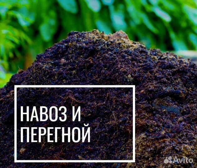 Удобрение навоз говяжий (1,7 года ) от 5 m3