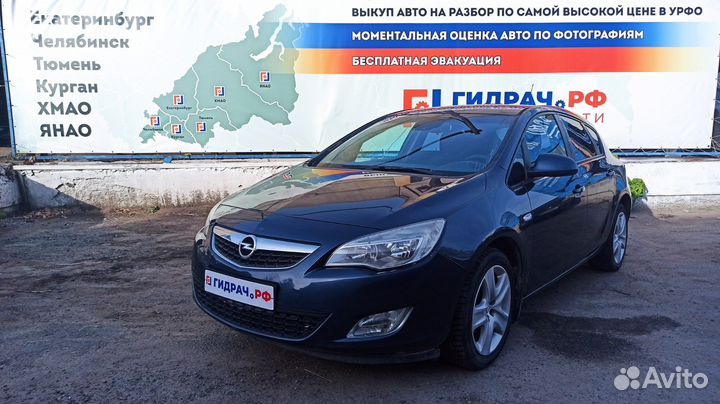 Клемма аккумулятора минус Opel Astra J 13253570