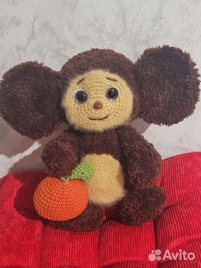 Чебурашка ручная работа