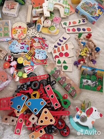 Развивающие пособия Монтессори