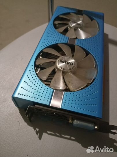 Видеокарта Saphire RX580 Nitro 8gb