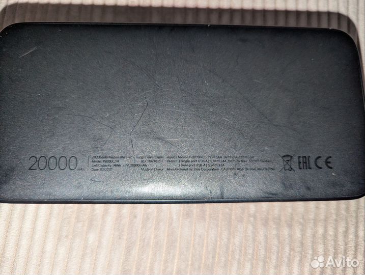 Power Bank Redmi 20000 mAh 18w