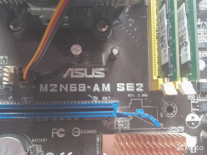 Материнская плата asus m2n68-am SE2