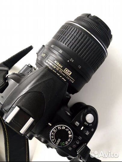 На запчасти зеркальный фотоаппарат Nikon d3100 kit